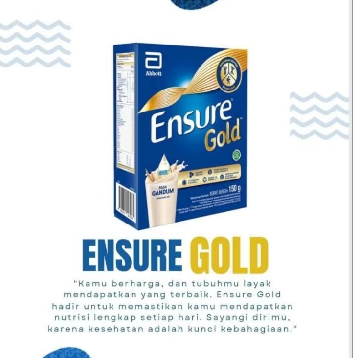 

Susu Ensure Gold 150g