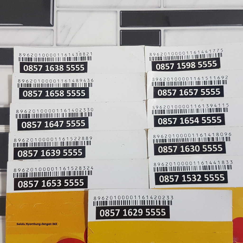 NOMOR CANTIK INDOSAT IM3 MURAH KWARTET 1111 | 2222 | 4444 | 5555 | 6666 | 7777 | 8888 | 9999 | 0000