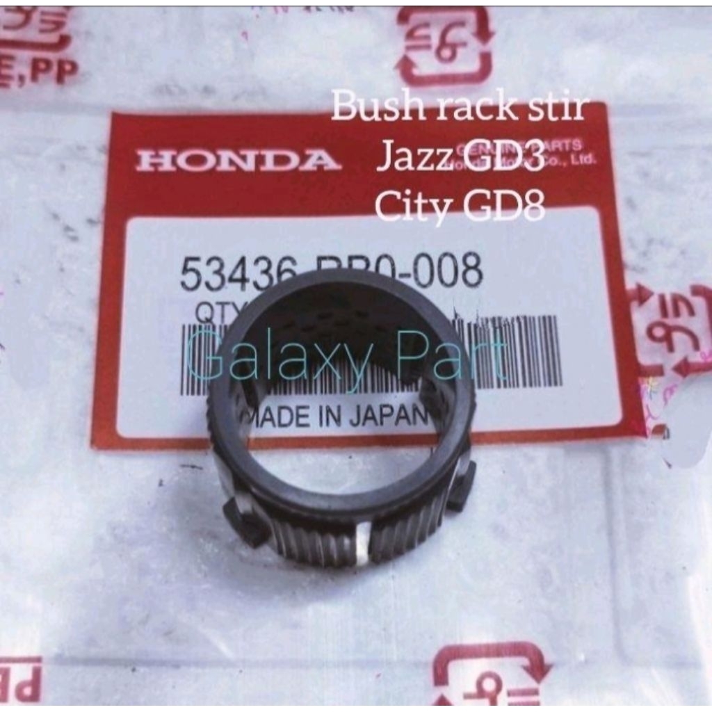 BUSH RACK STIR HONDA JAZZ GD3 CITY GD8 ORIGINAL