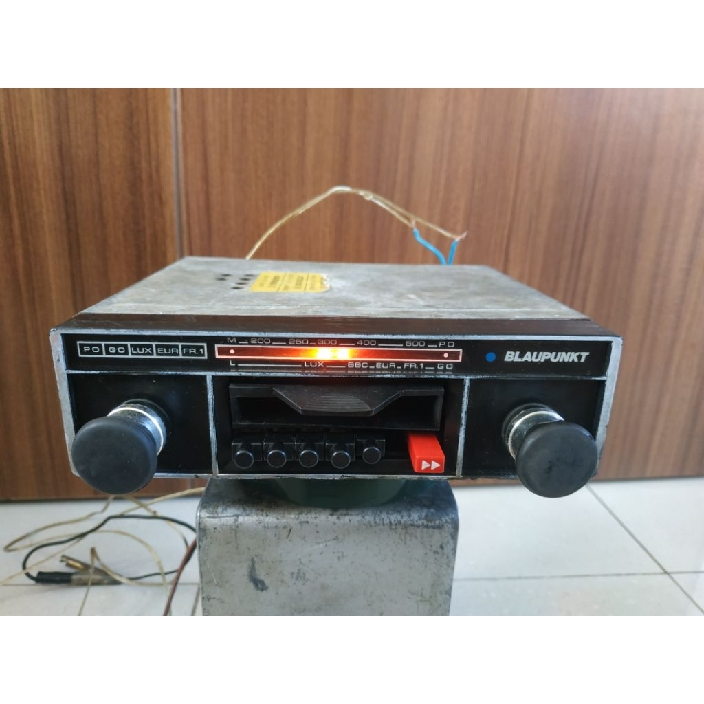 tape radio mobil jadul antik blaupunkt