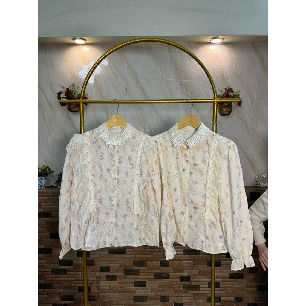 Baju Atasan Wanita, Barang Bkk, Blouse Korea Brokat