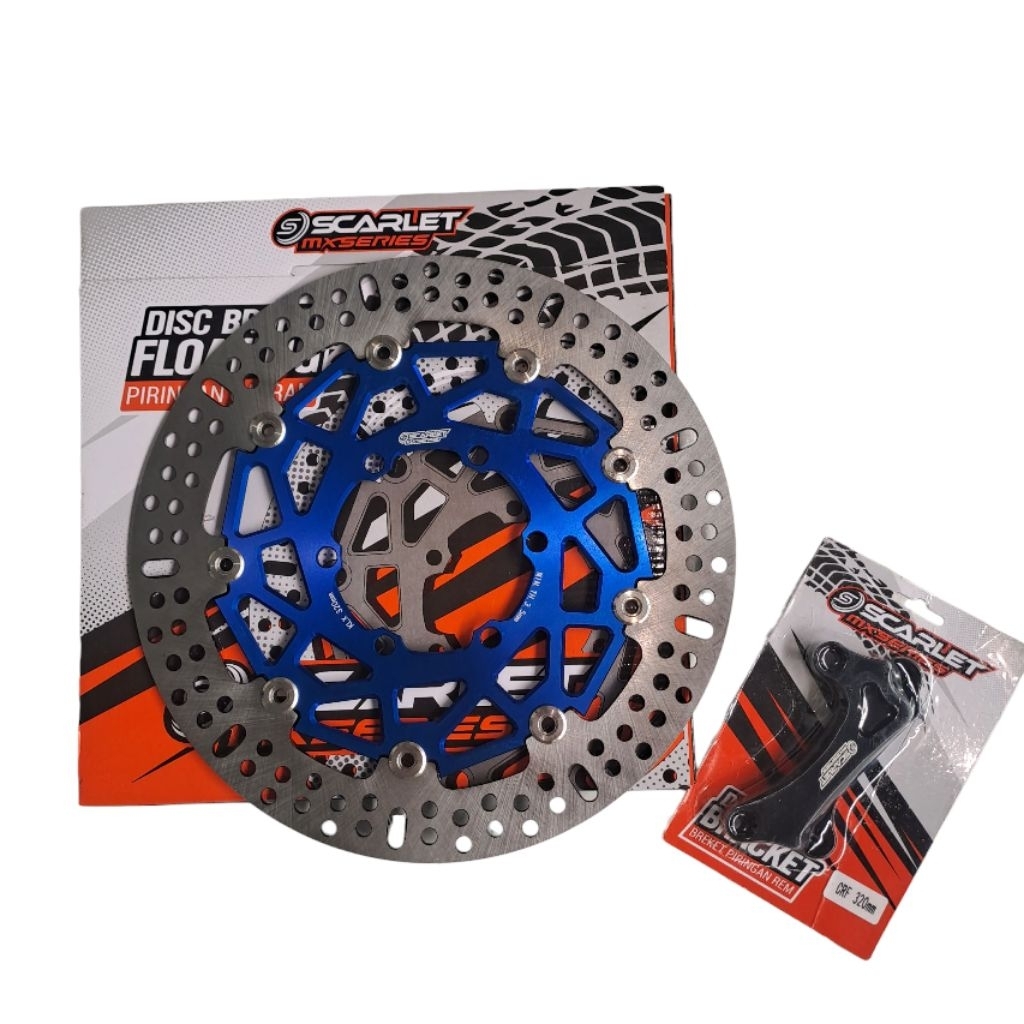 piringan cakram depan scarlet crf 150 disc brake crf 150 cnc floating disc depan crf 150 cnc floatin