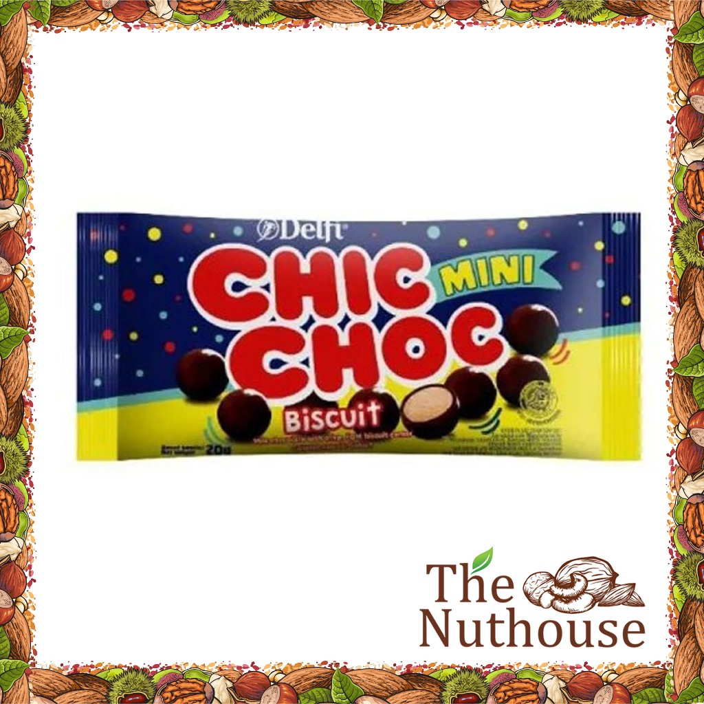 

DELFI CHIC CHOC Mini 20gr / Bola Biskuit Cokelat [HALAL]