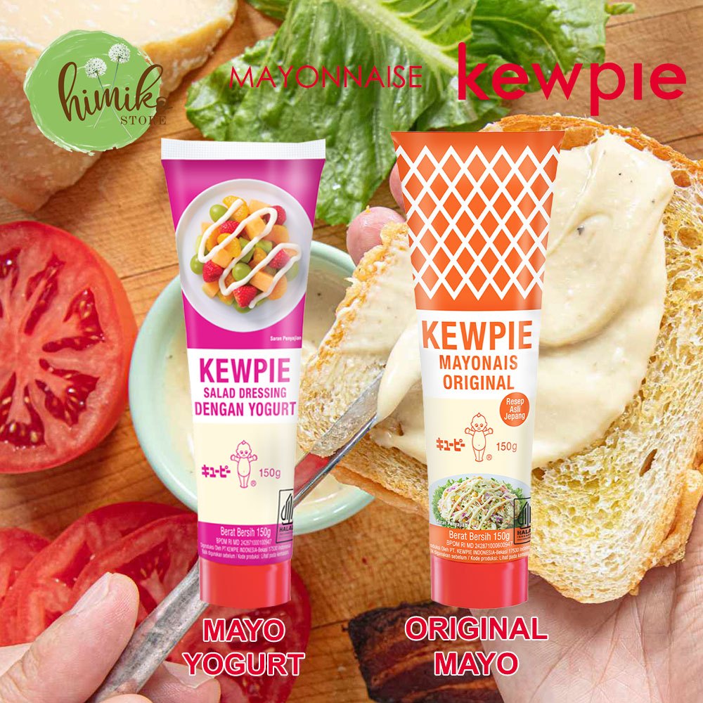 

Forcysn Kewpie Mayonaise All Varian Rasa Kemasan Praktis 150 Gr Original Mayo Yogurt Mayonnaise