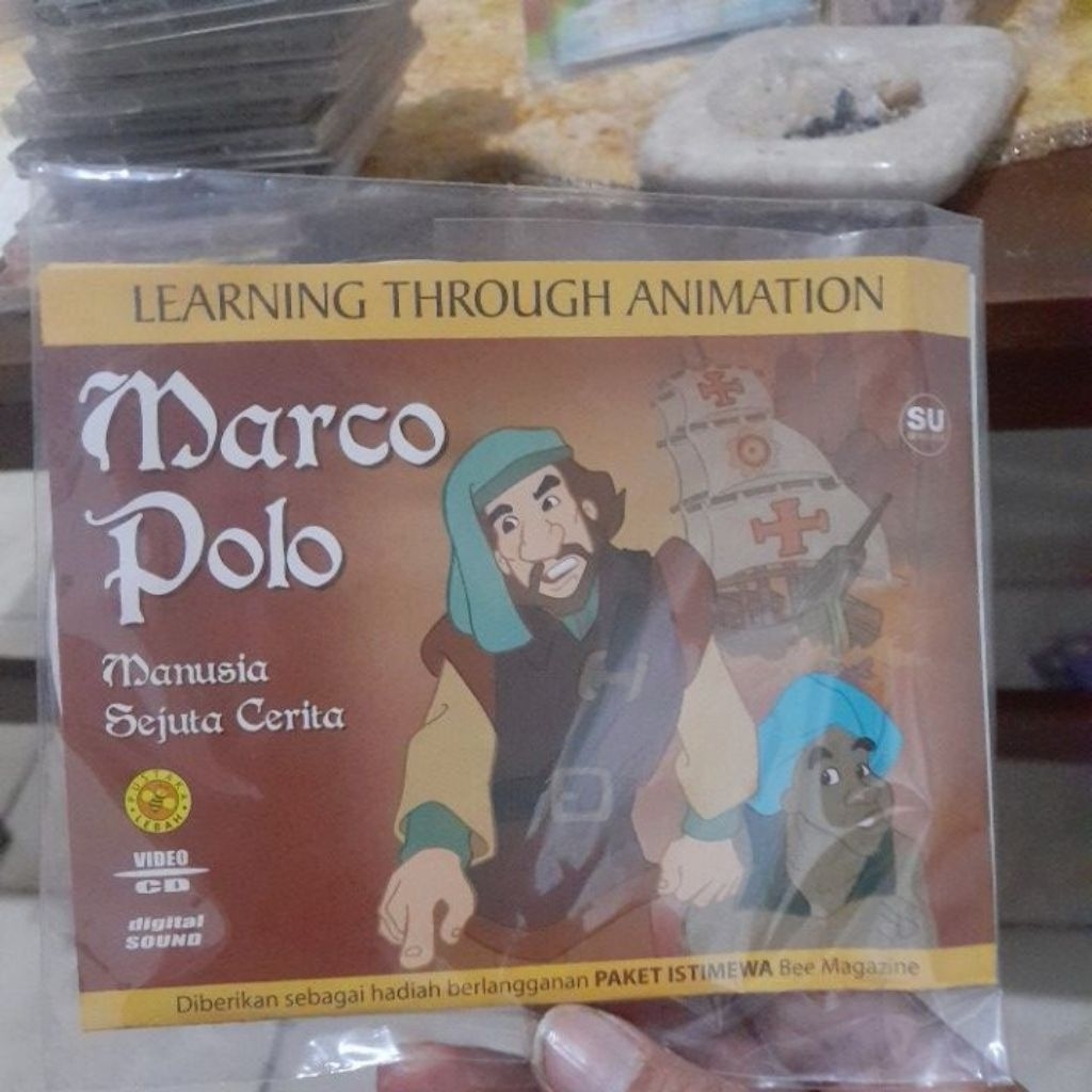 vcd seri learning through animation marco polo manusia sejuta cerita (CD948)