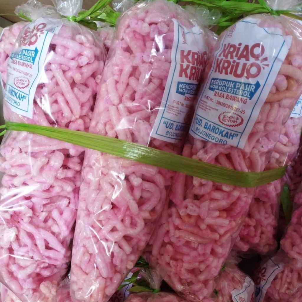 

Camilan Anak-Anak Kerupuk Pasir Non Kolesterol Kriaq-Kriuq / Tamigo