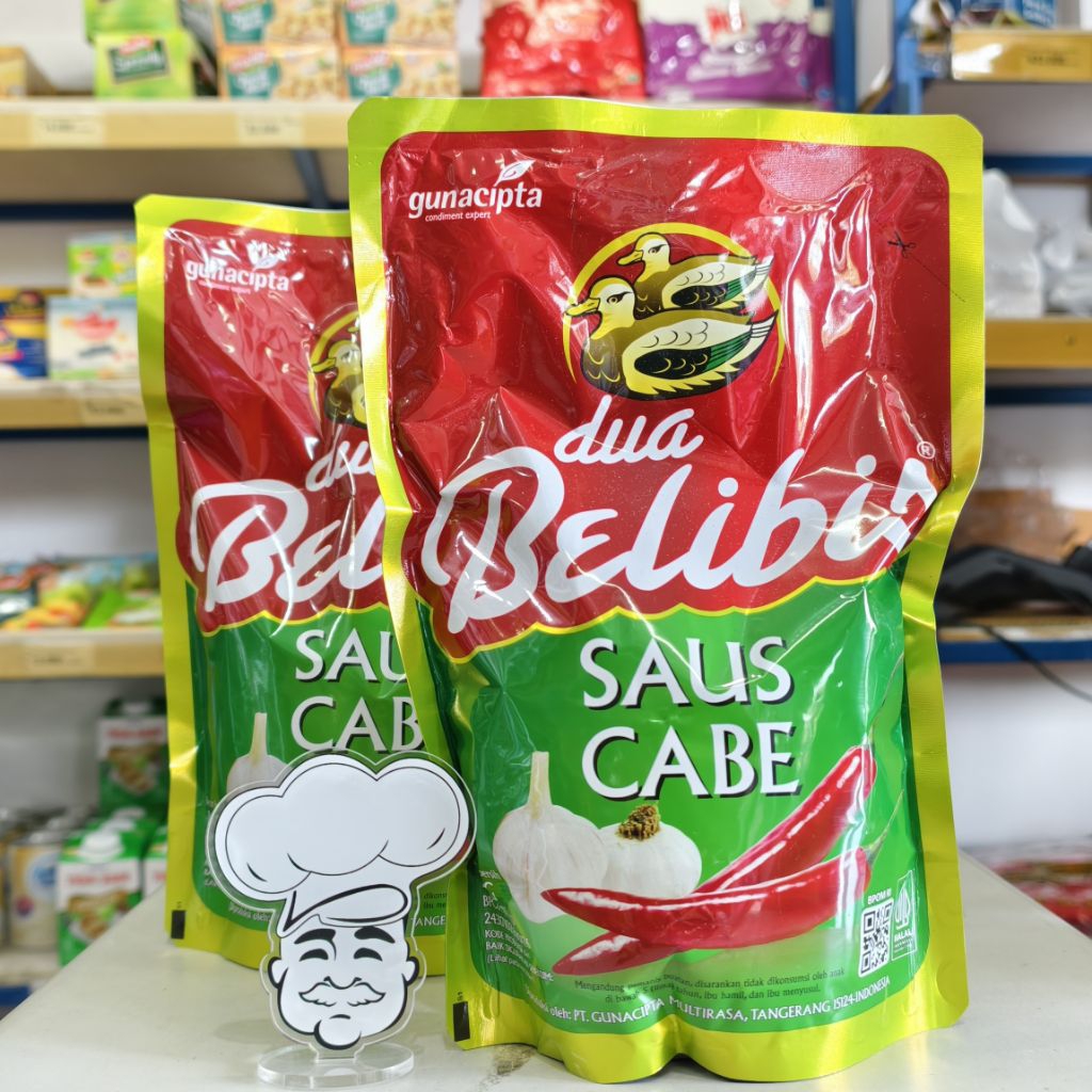 

Saus Cabe Dua Belibis 1Kg / Saus Sambal Dua Belibis 1Kg