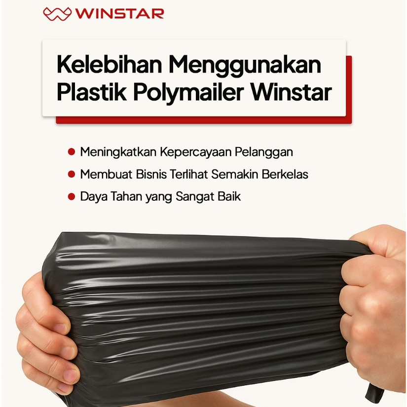 

POLYMAILER PLASTIK PACKING 20x40 POLYMAILER HITAM ISI 100 PCS