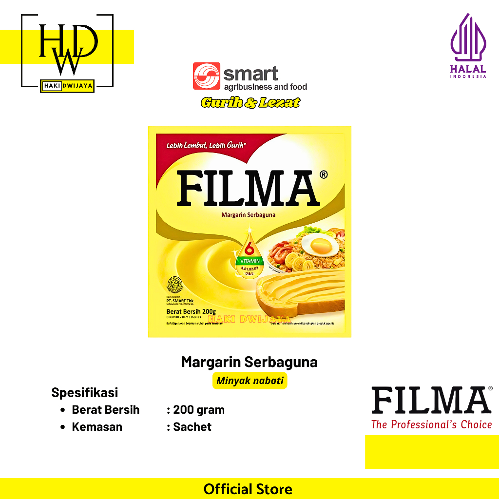 

[200gr] Filma Mentega / Margarin Serba Guna