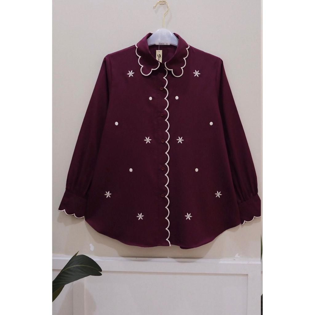 KEMEJA TAMIKA BORDIR KATUN TOYOBO BORDIR TOKAY MIX BORDIR TOYOBO MIX TENUN  ADAFHA BORDIR TOYOBO MIX