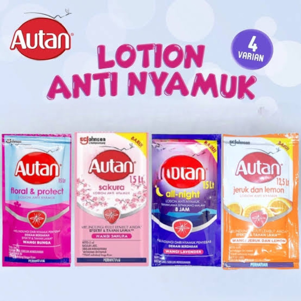 autan lotion anti nyamuk isi 12 - autan lotion anti nyamuk