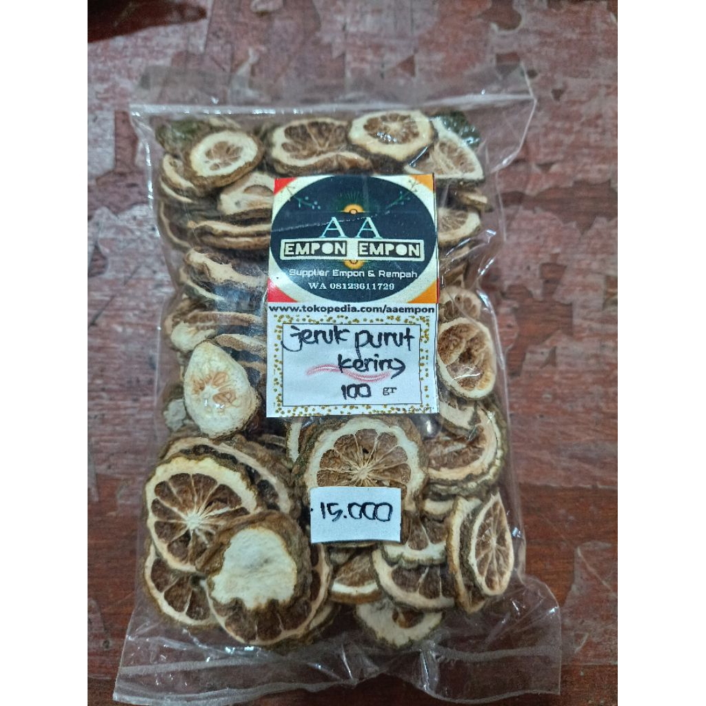 

Jeruk Purut kering 100gr