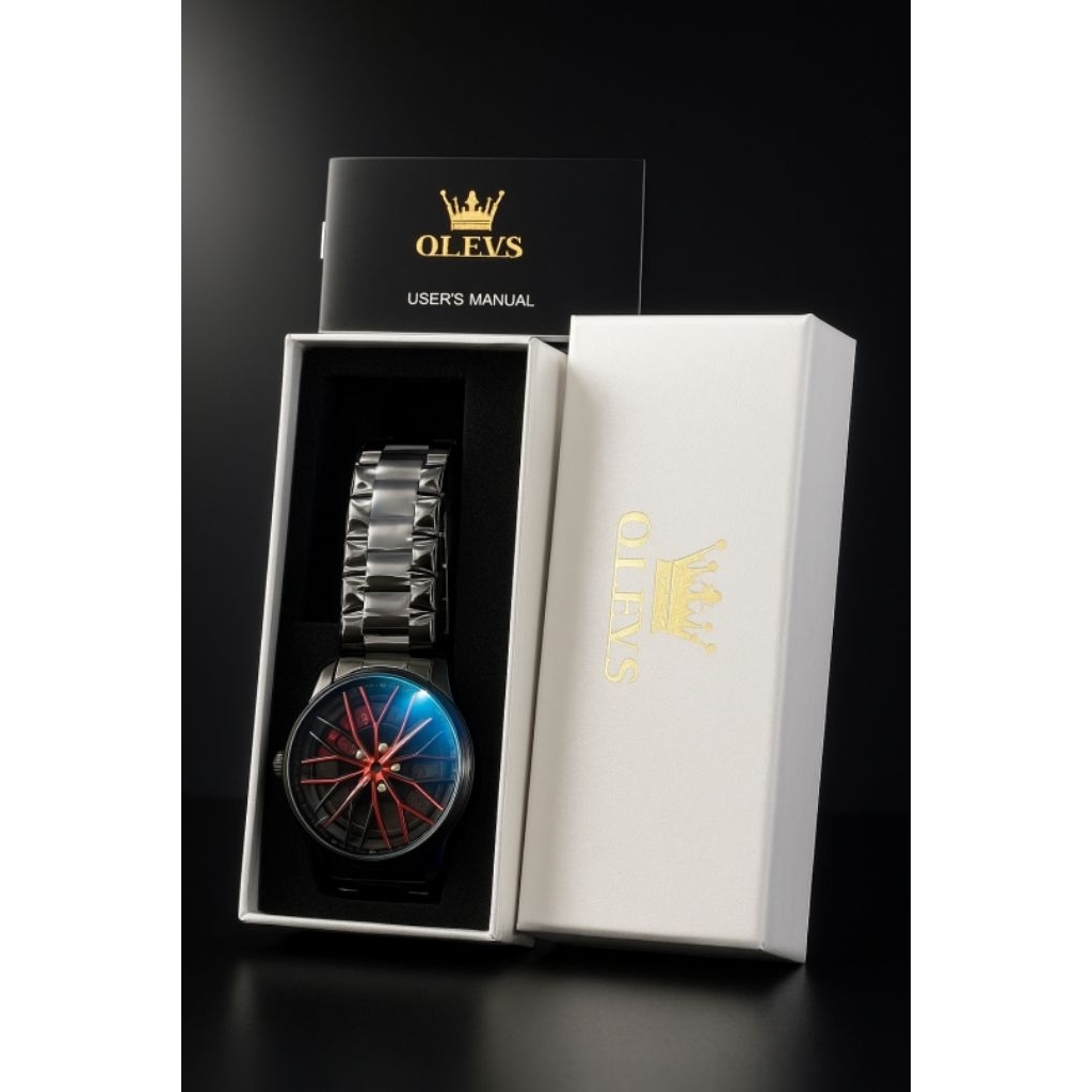 Jam tangan OLEV'S Original 100% model velg