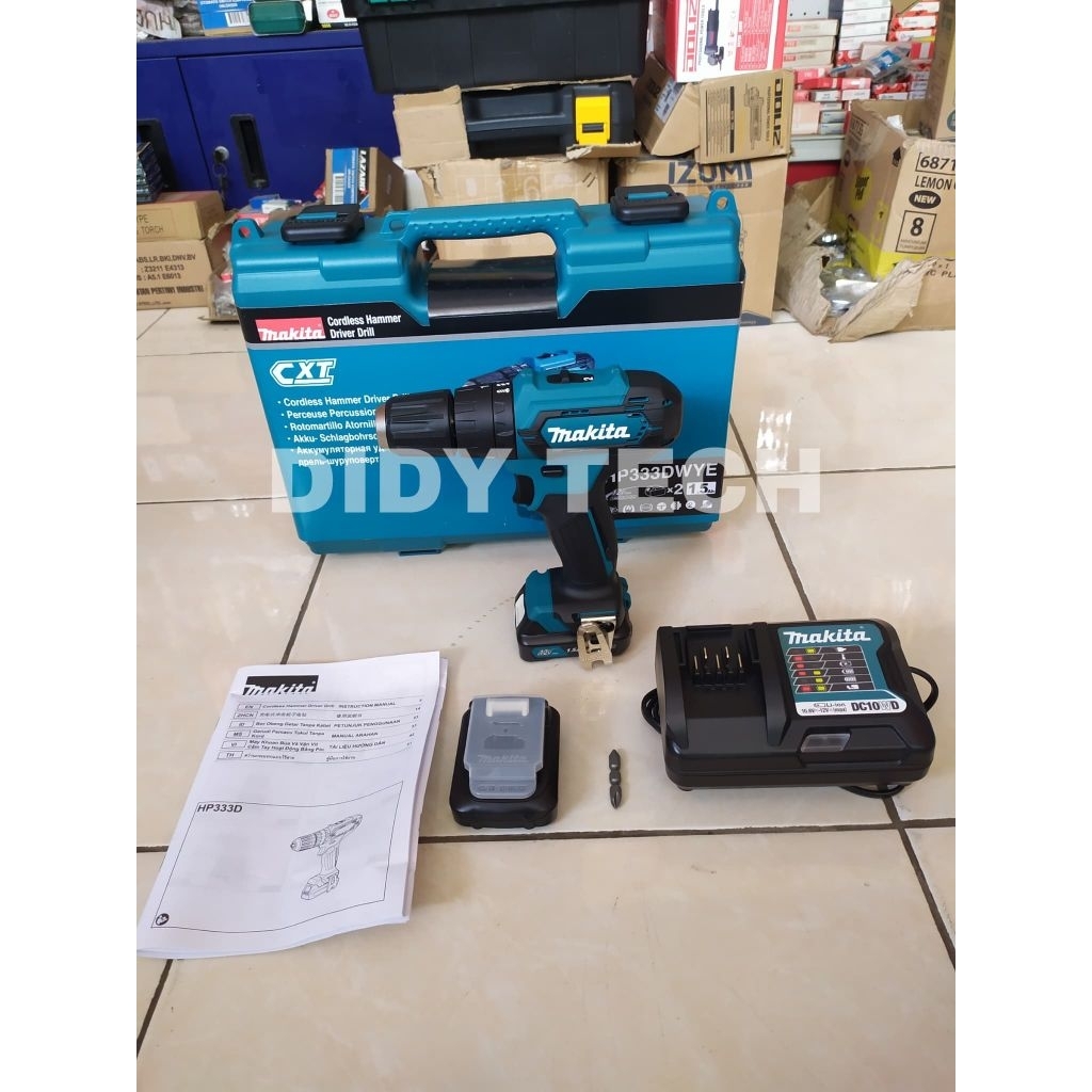 MESIN BOR MAKITA HP333DWYE