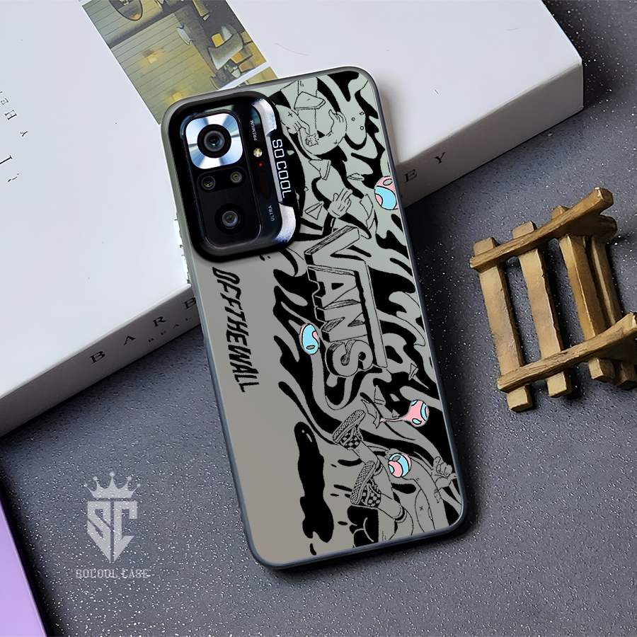 [ICS 110] - Casing Ponsel "Vans Off The Wall" Xiaomi Redmi Note 10 pro Matte Premium Hard Case Hybri