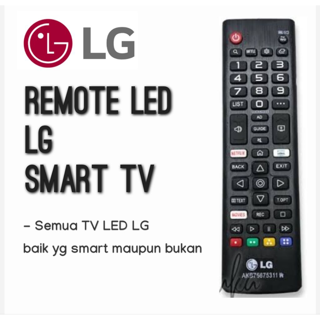 Remote TV LED LG Smart 24 32 43 50 inch