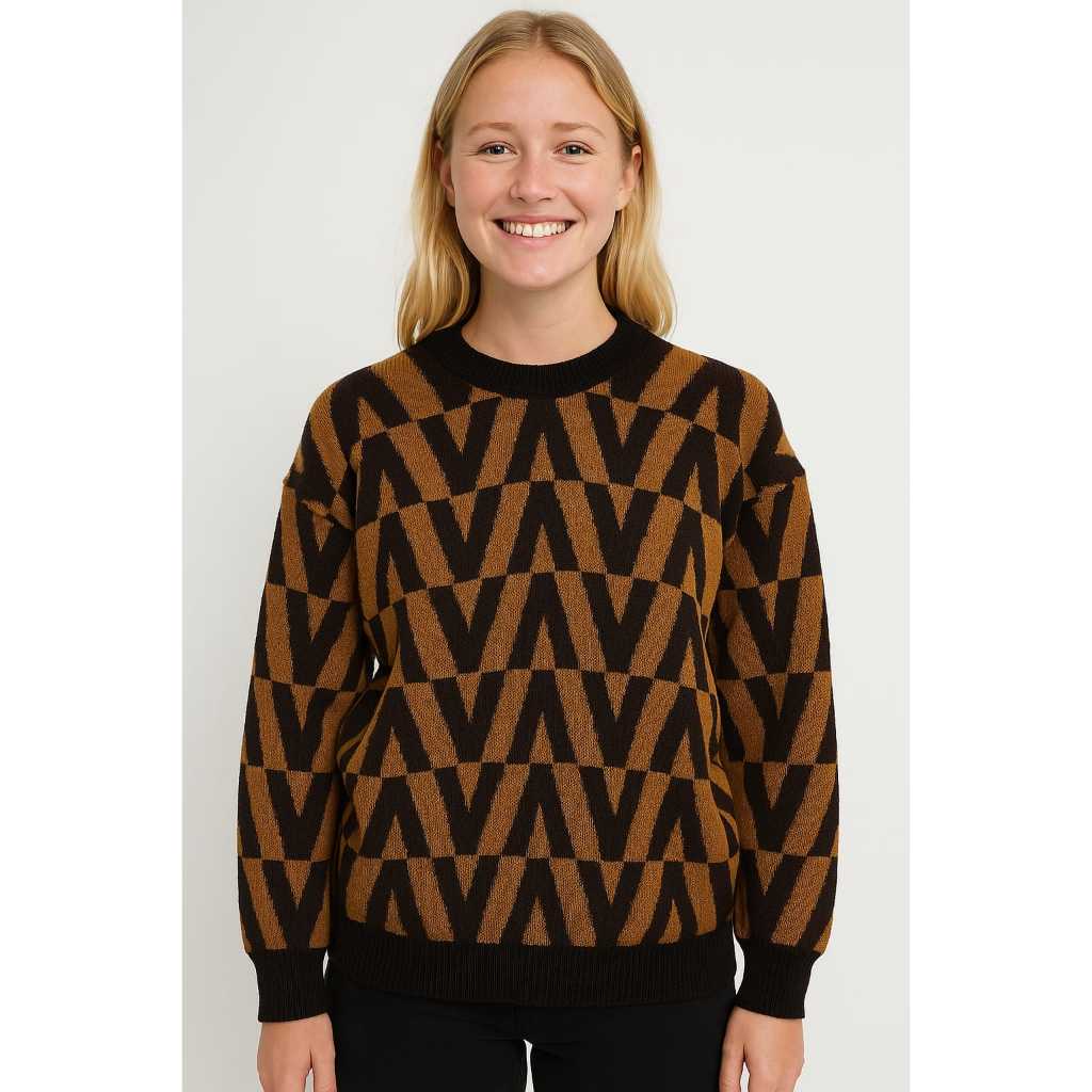 Baju Rajut Wanita Lengan Panjang - Atasan Cewek Remaja Dewasa Model Terbaru