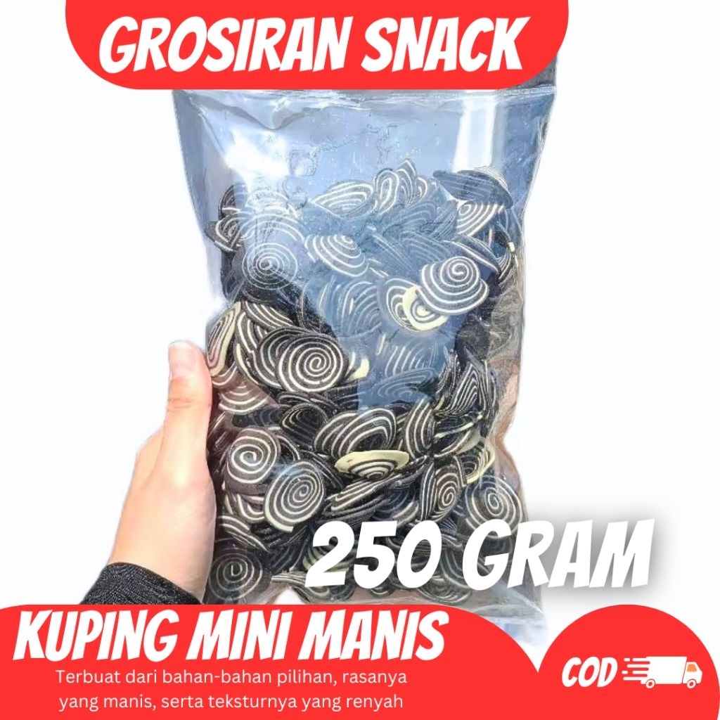 

250 GRAM Kuping Mini Manis