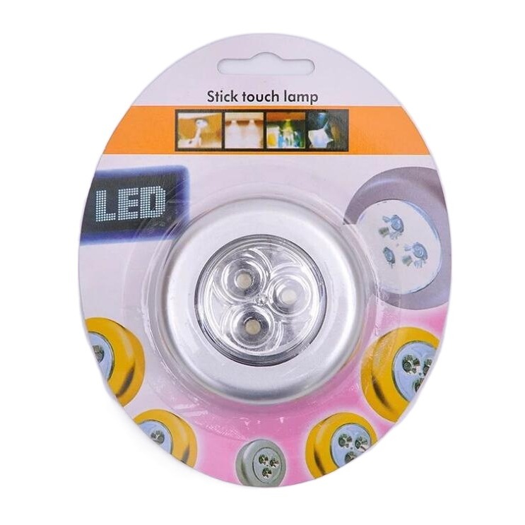 Lampu Emergency Portable Tempel Dinding Led Stick And Click Touch Lamp — 10