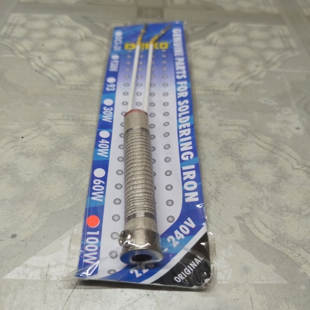 elemen solder 100 watt dekko