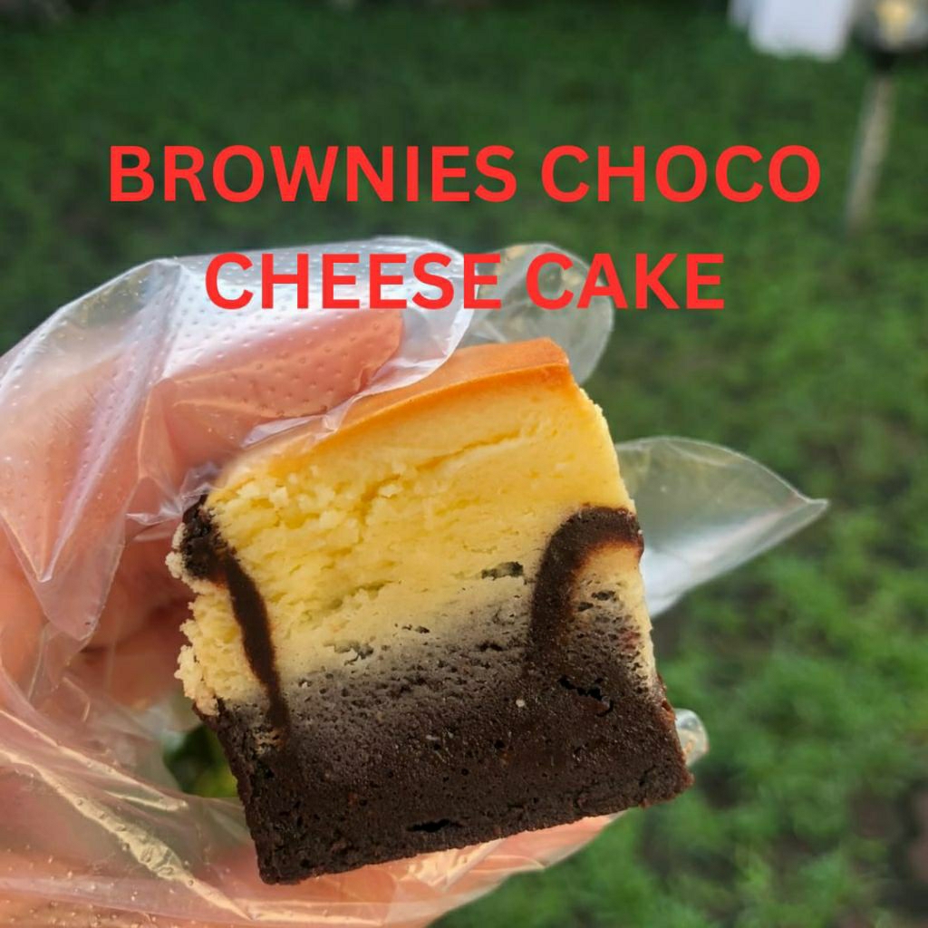

Brownies Choco Cheese Cake Premium & Halal