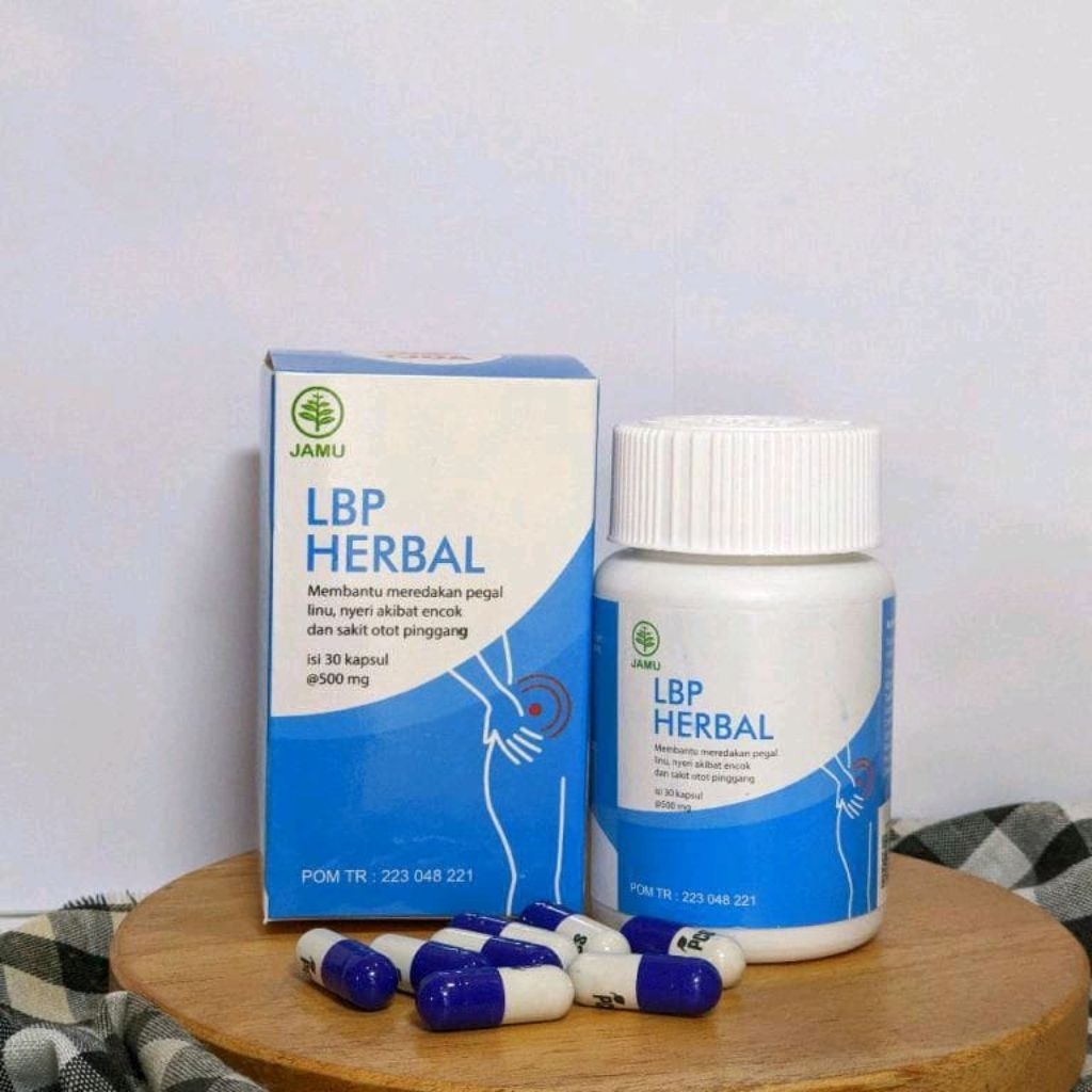LBP Herbal Obat Herbal Nyeri Otot Pinggang - 30 Kapsul