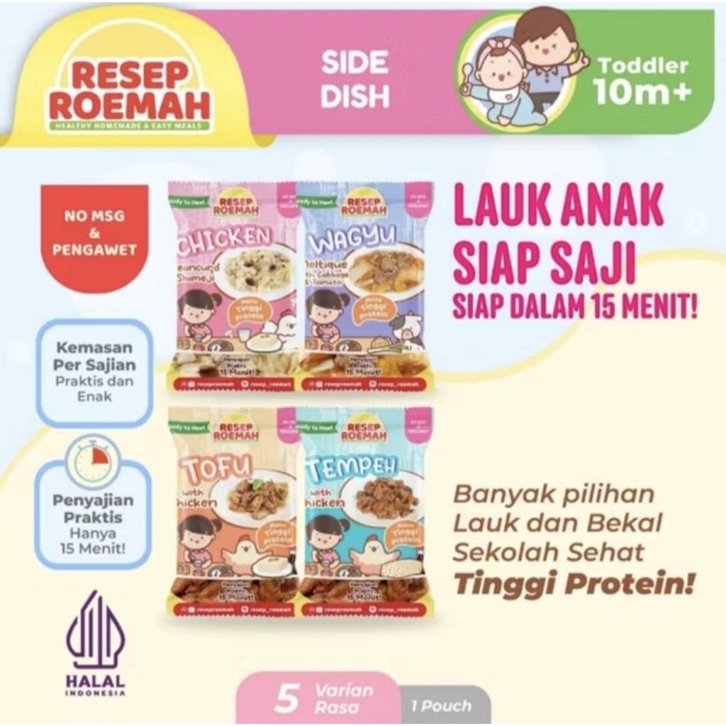 

RESEP ROEMAH | RESEP ROEMAH LAUK MAKAN ANAK SIAP SAJI | FROZEN FOOD MURAH | LAUK MAKAN SIAP MAKAN CUKUP DIHANGATKAN
