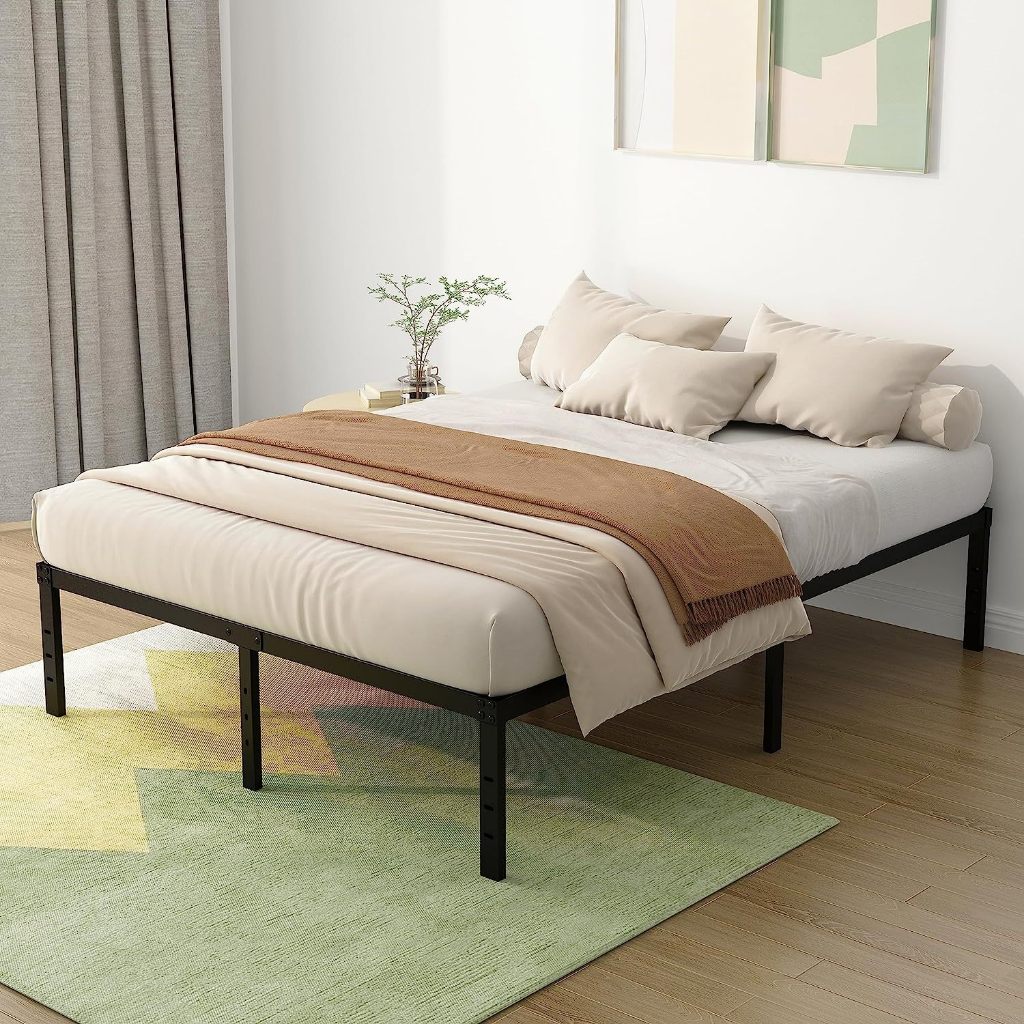【Garansi lima tahun】Ranjang Besi Tempat Tidur Dipan Besi 160x200 Ranjang Kasur Folding Bed Besi Bed 