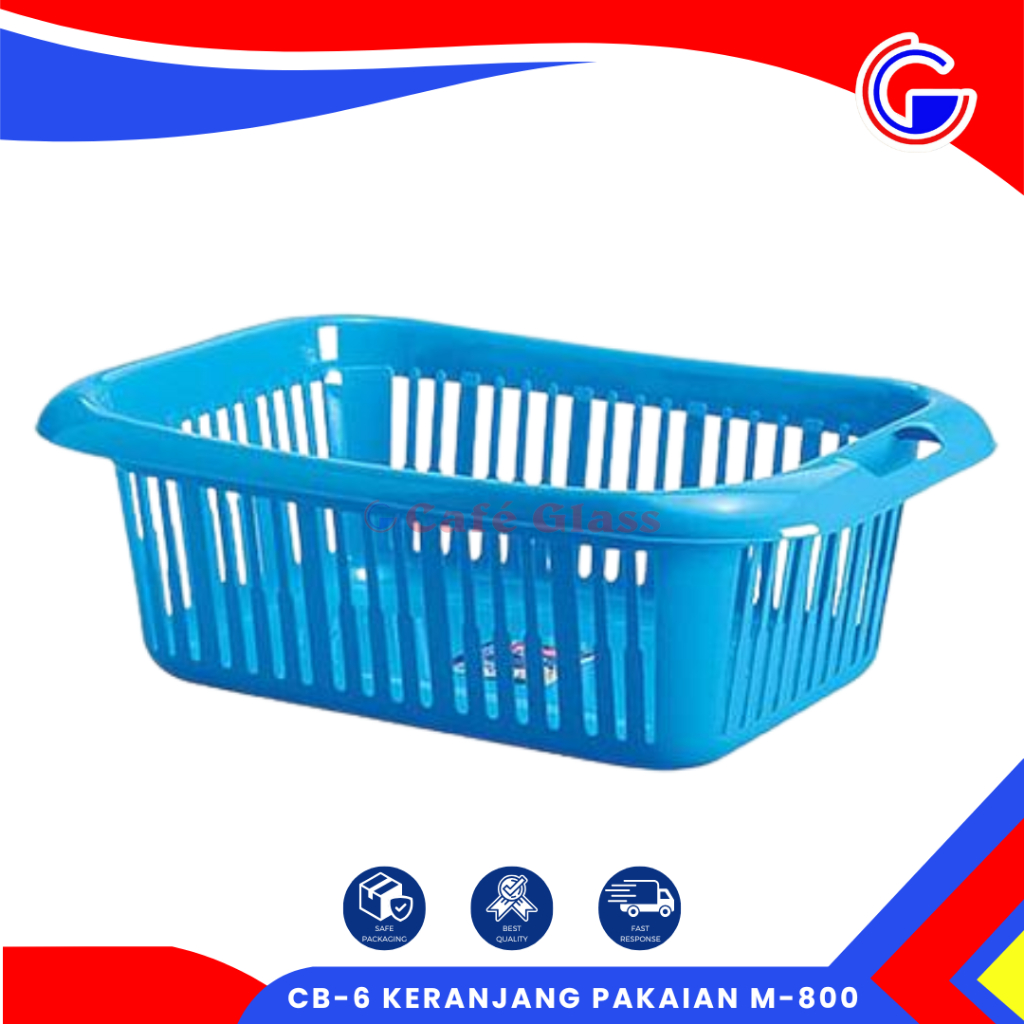 LAUNDRY BOX LARGE | KERANJANG LAUNDRY BESAR | KERANJANG BAJU PLASTIK LION STAR | CB-6