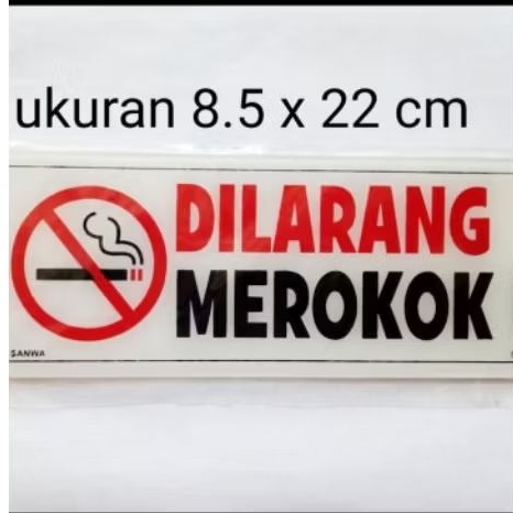 sign board akrilik acyrilik  dilarang masuk  sign board dilarang masuk selain karyawan / sign board 