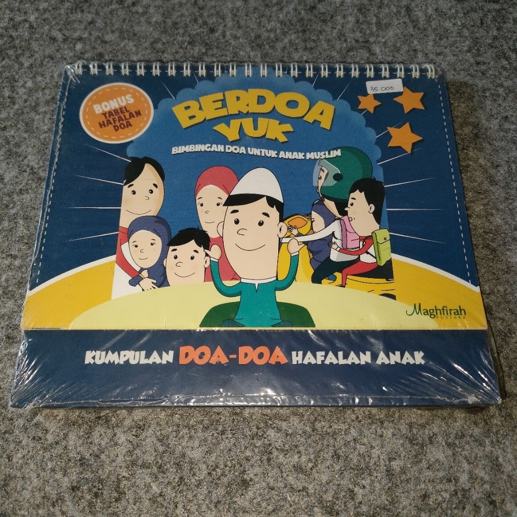 BUKU KUMPULAN DOA-DOA HAFALAN ANAK - JUDUL BUKU : BERDOA YUK (BONUS TABEL HAFALAN DOA) [MAGFIRAH PUS