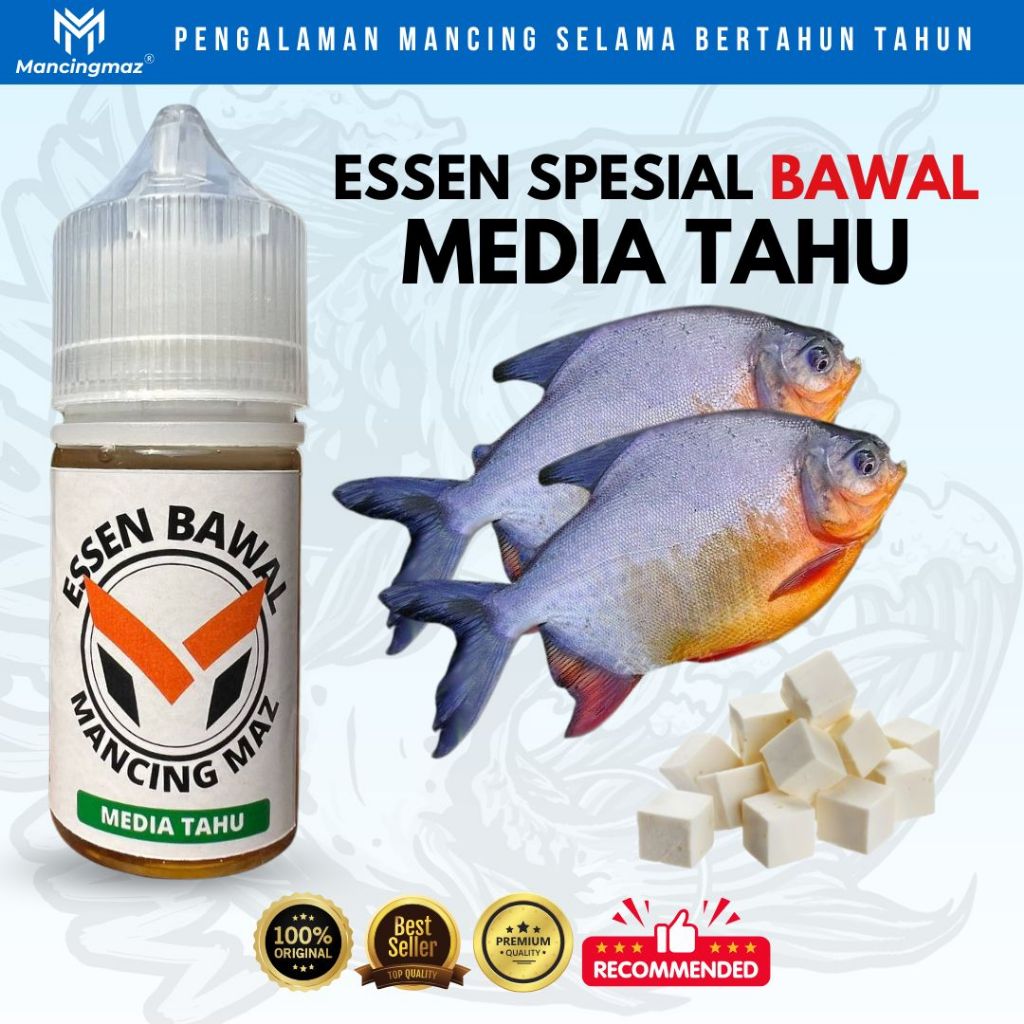 Essen Ikan Bawal Media Tahu Essen Mancingmaz Spesial Bawal 30ml