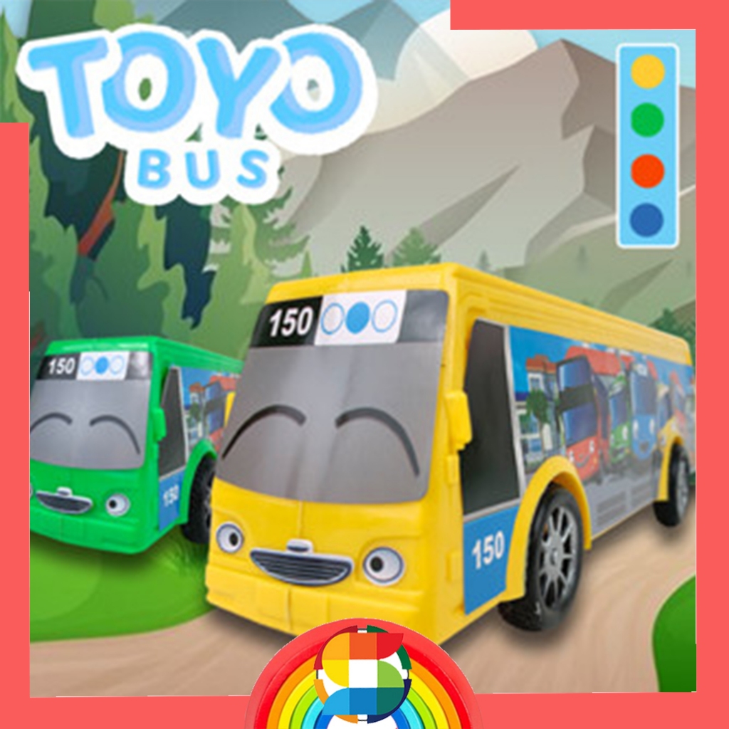 Mainan Toyo Bus Jumbo /  Toyo Bus Simulator 3830