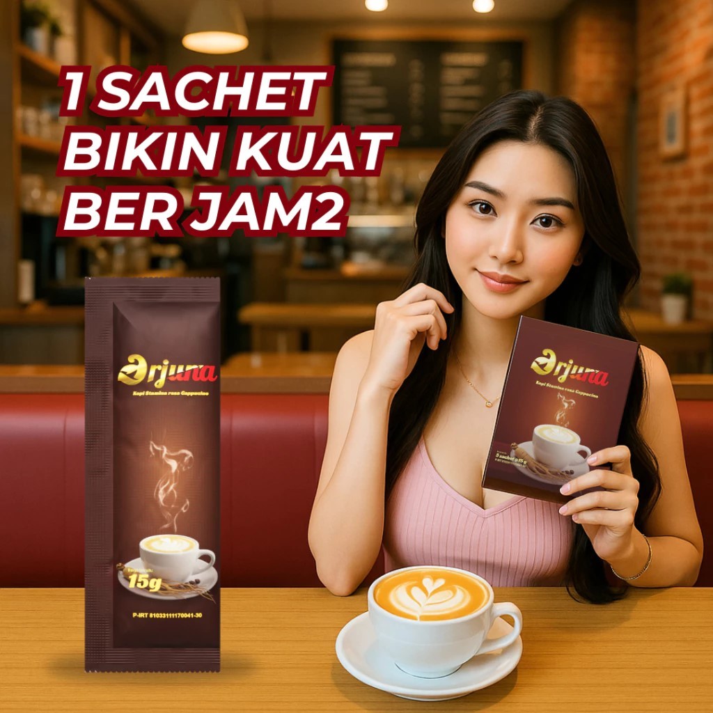 

ARJUNA Kopi Ginseng Kopi Stamina Kemasan 1 Sachet