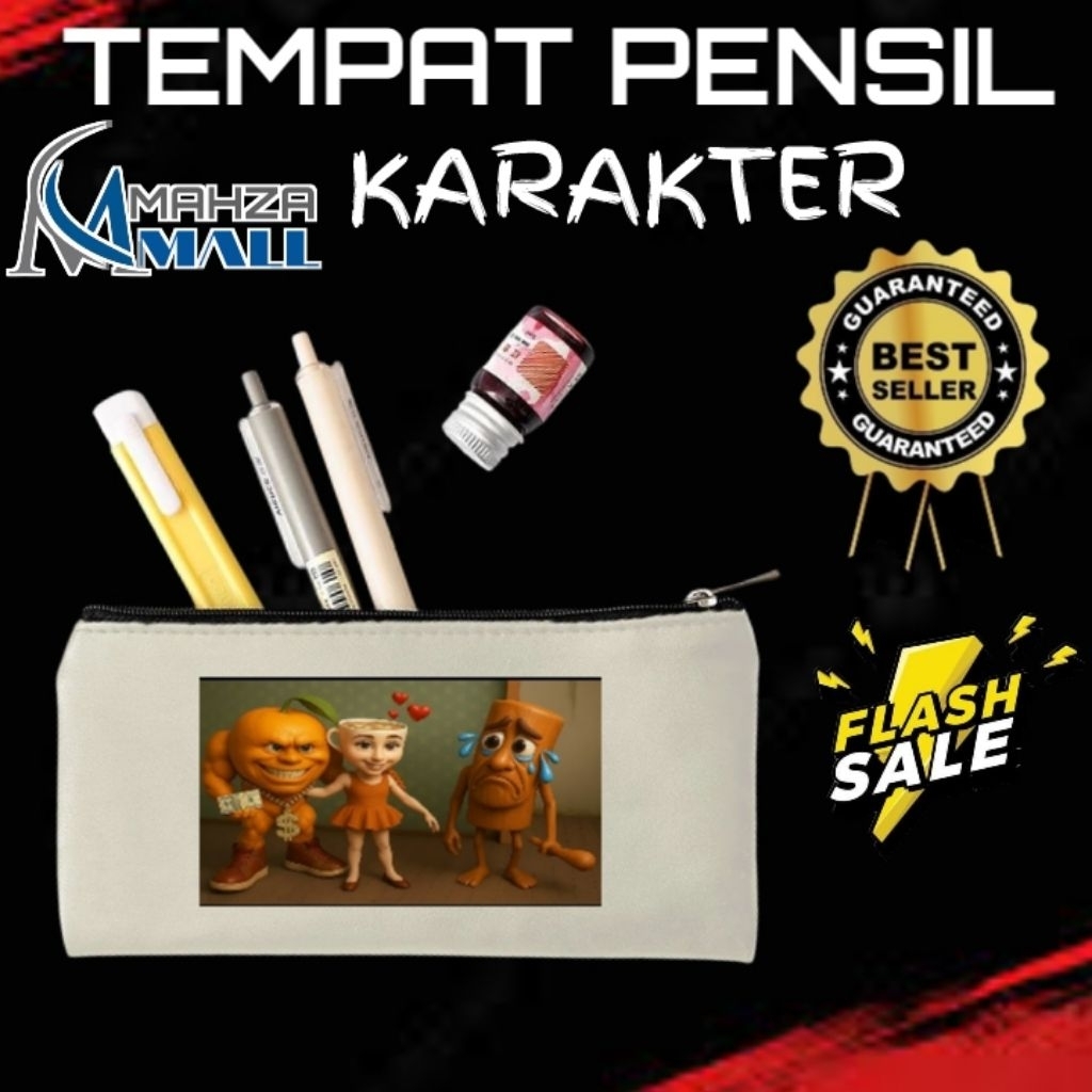 

COD TUNG TUNG SAHUR Tempat Pensil Anak Remaja Sekolah Cewek Cowok Gambar Logo Keren Tempat Penghapus Alat sekolah