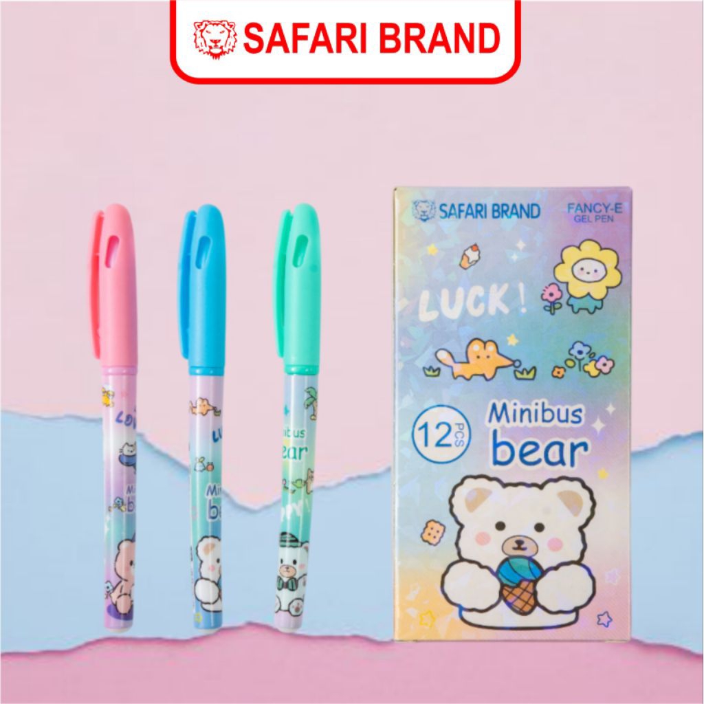 

(BOLPEN FANCY E -LUSIN) PULPEN BOLPEN BALLPOINT BULPEN GEL KARAKTER