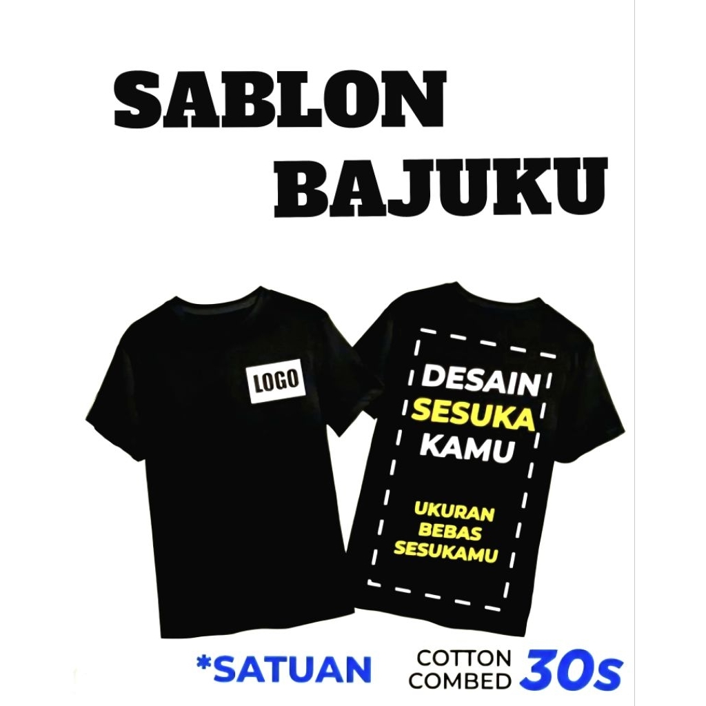 SABLON BAJUKU / SABLON BAJU SUKA2 BISA REQUEST