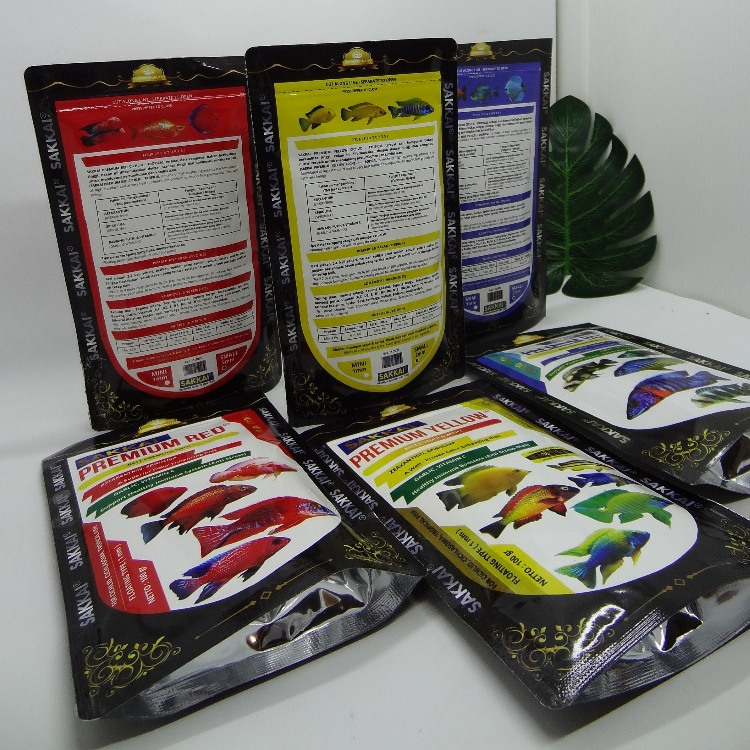 Pelet SAKKAI Premium BLUE / YELLOW / RED 100 GRAM Setara akari
