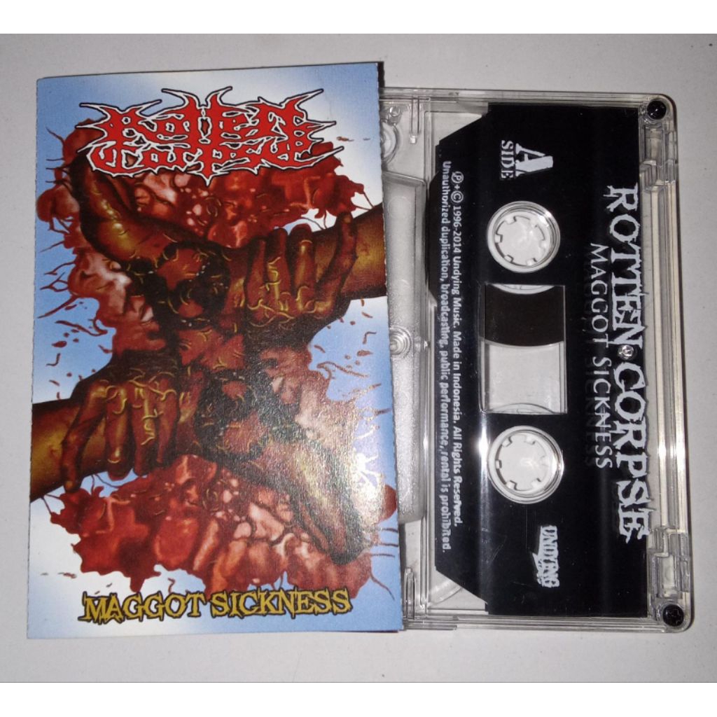 kaset pita rotten corpse - maggot sickness