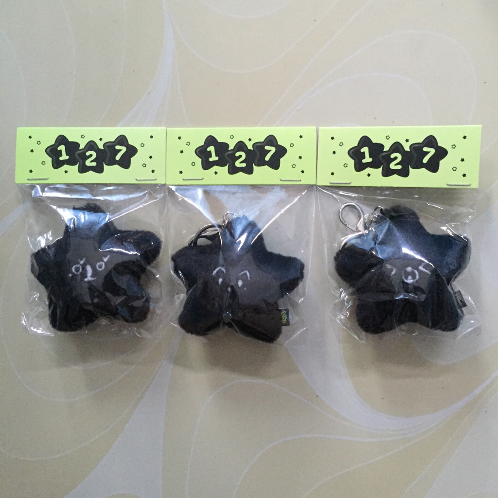 [READY] merchandise md nct 127 momentum concert black starfish jungwoo mark haechan