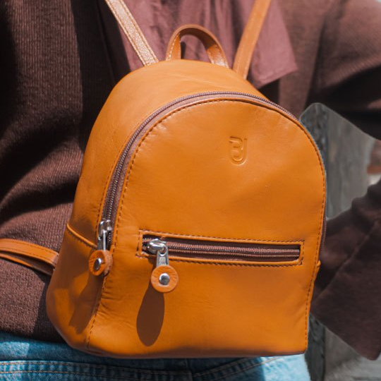 Leather Backpack BeYou By BUCINI HERA I Tas Punggung Kulit Wanita Beyou By BUCINI HERA