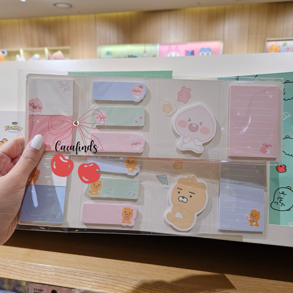 

KAKAO FRIENDS‼️Sticky Notes Set KAKAO FRIENDS Collections (Pink / Blue)