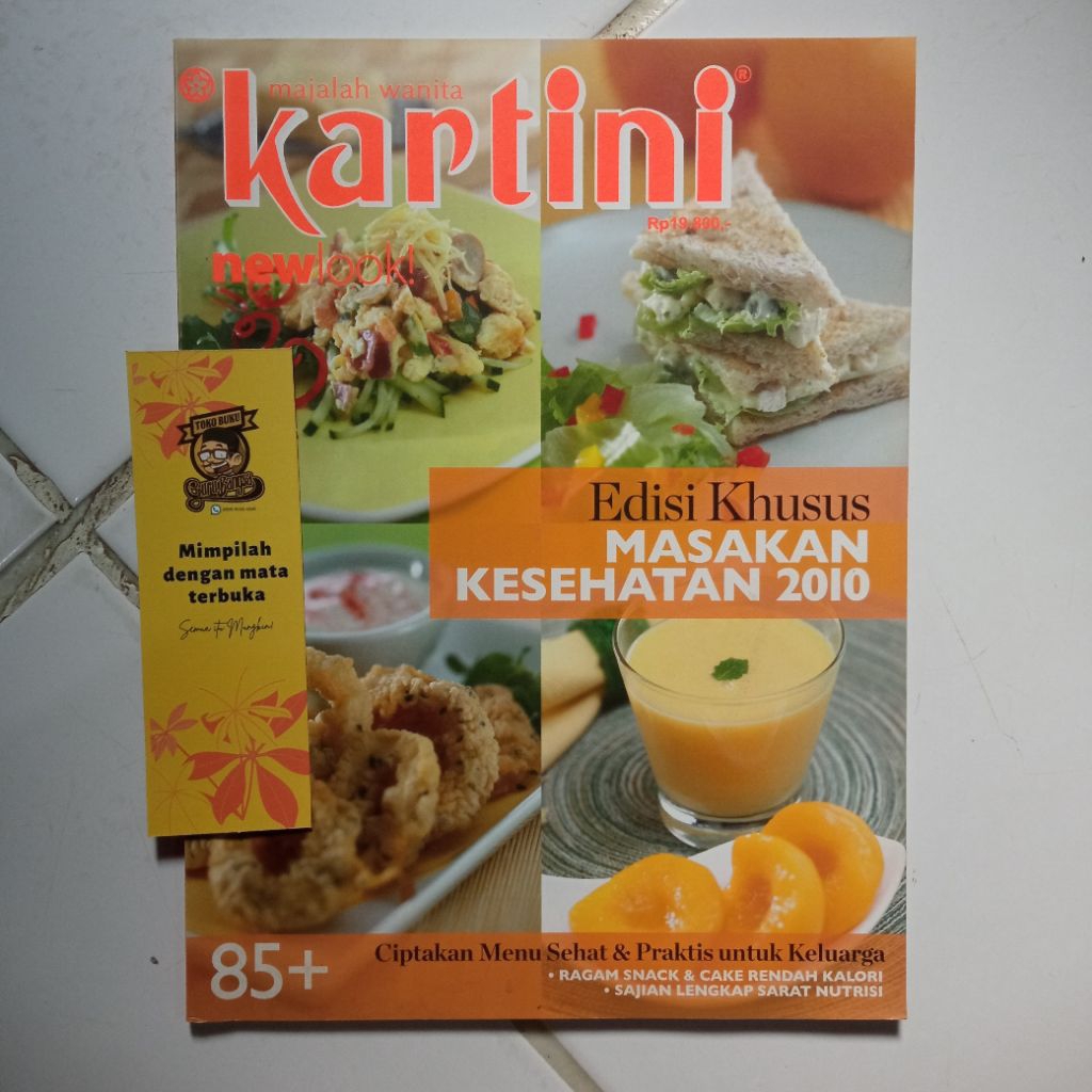 Majalah Wanita Kartini - Edisi Khusus Masakan Kesehatan (Ciptakan Menu Sehat & Praktis untuk Keluarg