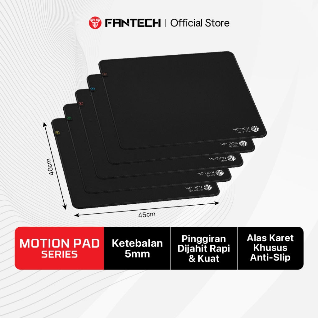 Fantech MOTION PAD Series Premium Gaming Mousepad Control - Speed - for gaming productivity