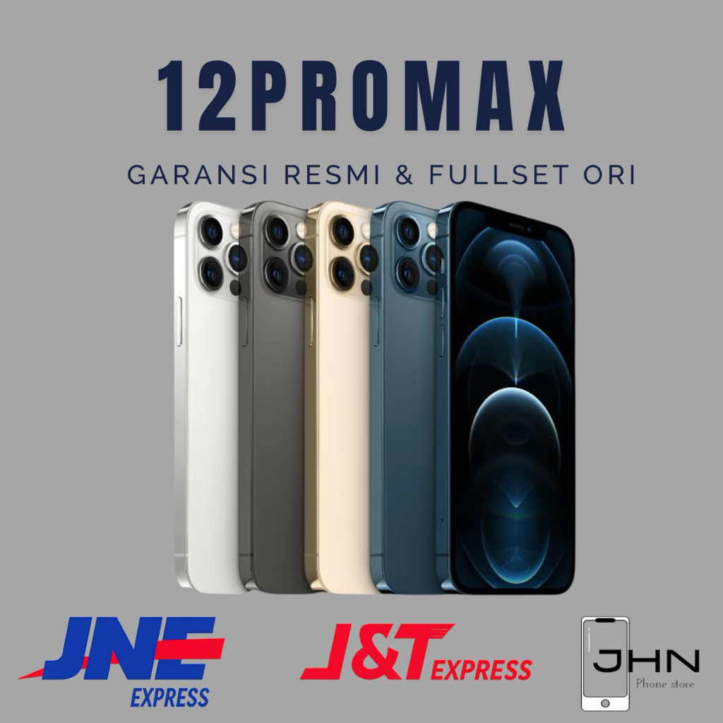Iphone 12 Pro Max 128GB 256GB FULLSET RESMI SECOND LIKE NEW EX IBOX