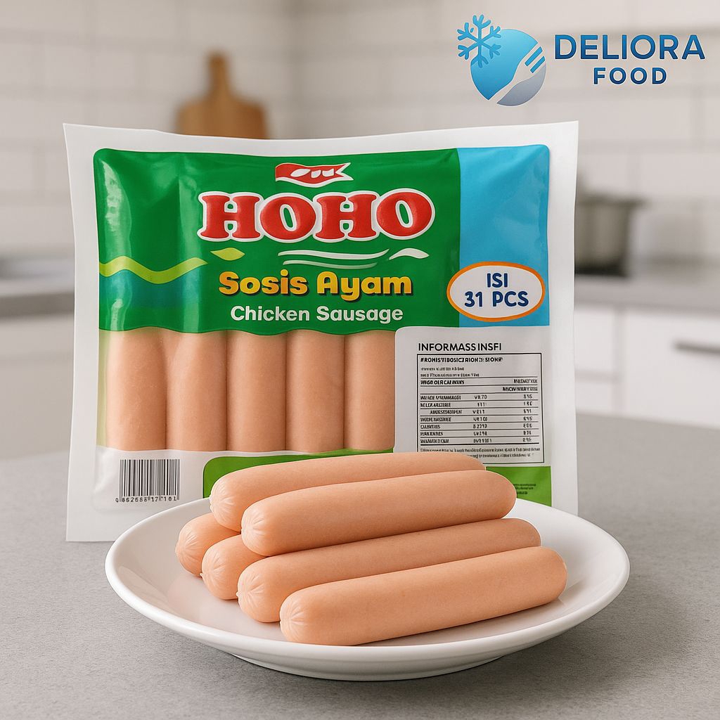 

HOHO SOSIS AYAM SAUSAGE ISI 31 500 GR