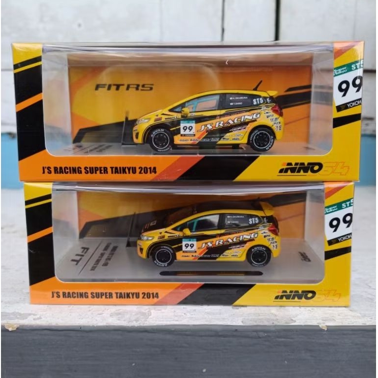 Inno64 Honda Fit 3 RS#99 JS Racing Super Taikyu 2014
