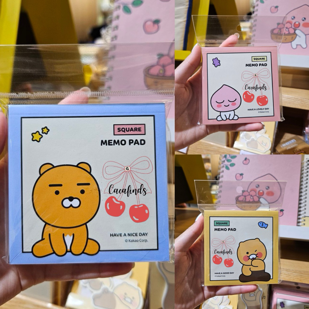 

KAKAO FRIENDS‼️Sticky Notes / Memopad KAKAO FRIENDS Collections (80 lembar) 1000% Original Korea