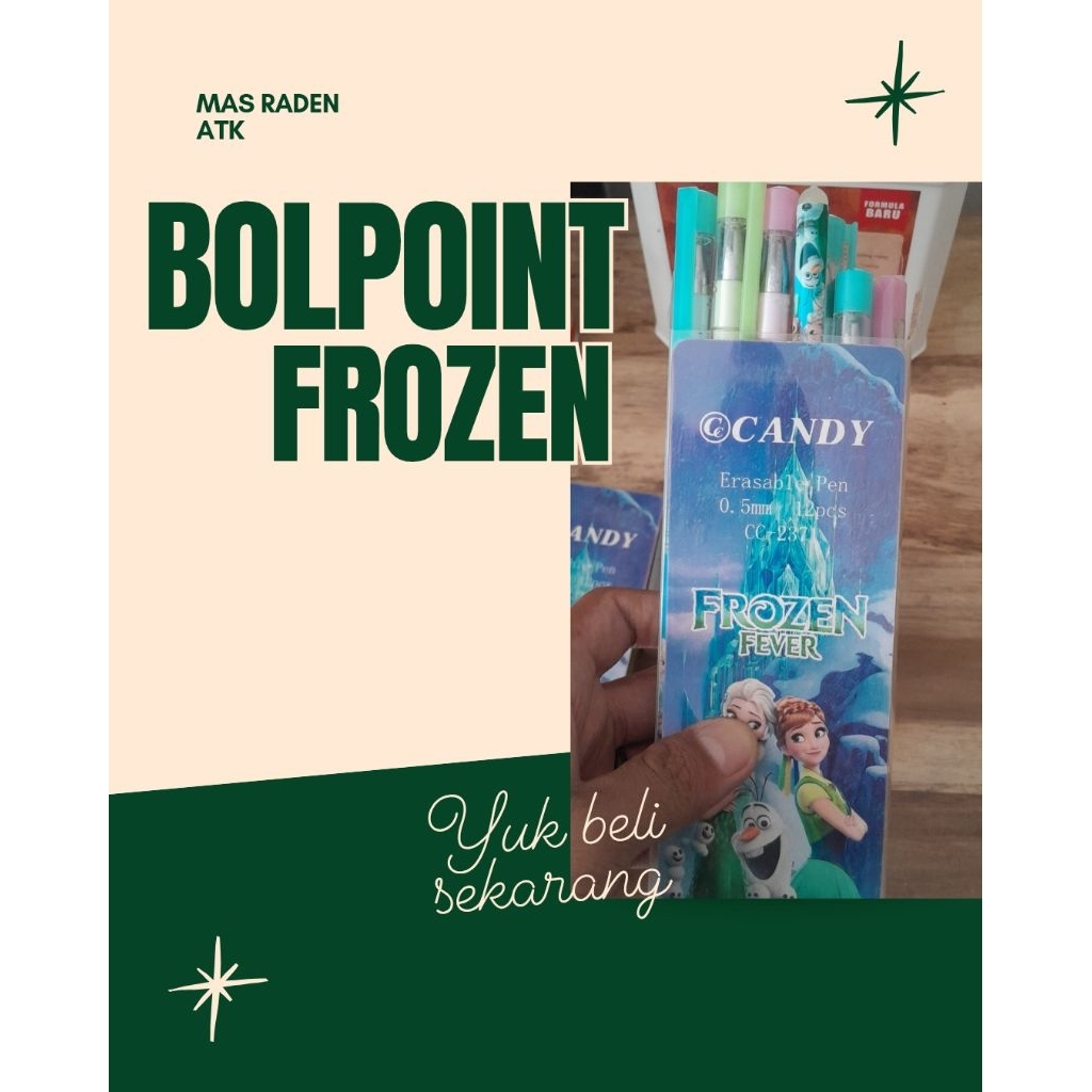 

Bolpoint/Pulpen 12 pcs/CC-2373