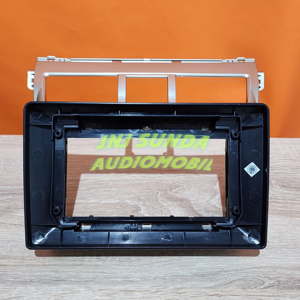 Frame tv mobil head unit android 10 inch mobil toyota vios 2008-2012